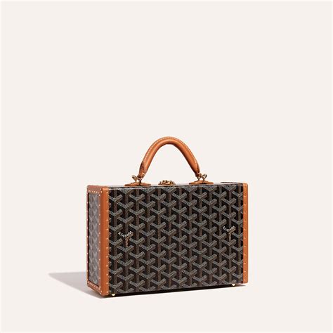 goyard grand hotel trunk bag|Goyard trunk bag price list.